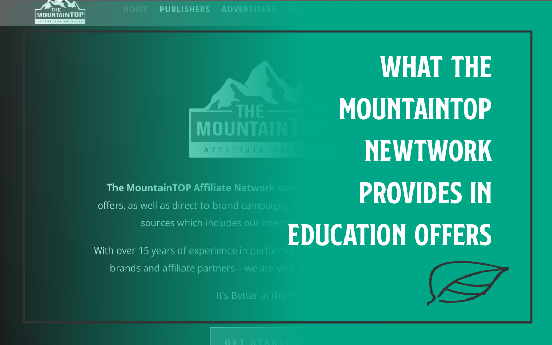 What the MountainTOP Network Provides in Education Offers